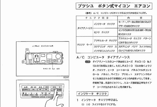 オートエアコンを攻略しよう